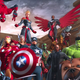 They may look more like their usual appearances in the comics, but this is unequivocally an MCU-inspired lineup.